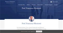 Desktop Screenshot of francescomontorsi.it
